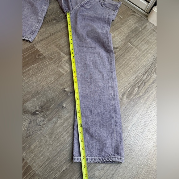 Agolde 90’s Pinch Waist Jean Ashberry Purple Size 23 - Picture 13 of 14